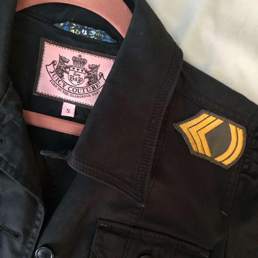 {Juicy Couture} RARE military-style jacket - Picture 2 of 6